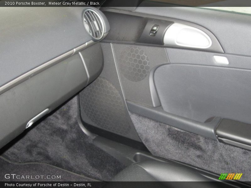 Meteor Grey Metallic / Black 2010 Porsche Boxster