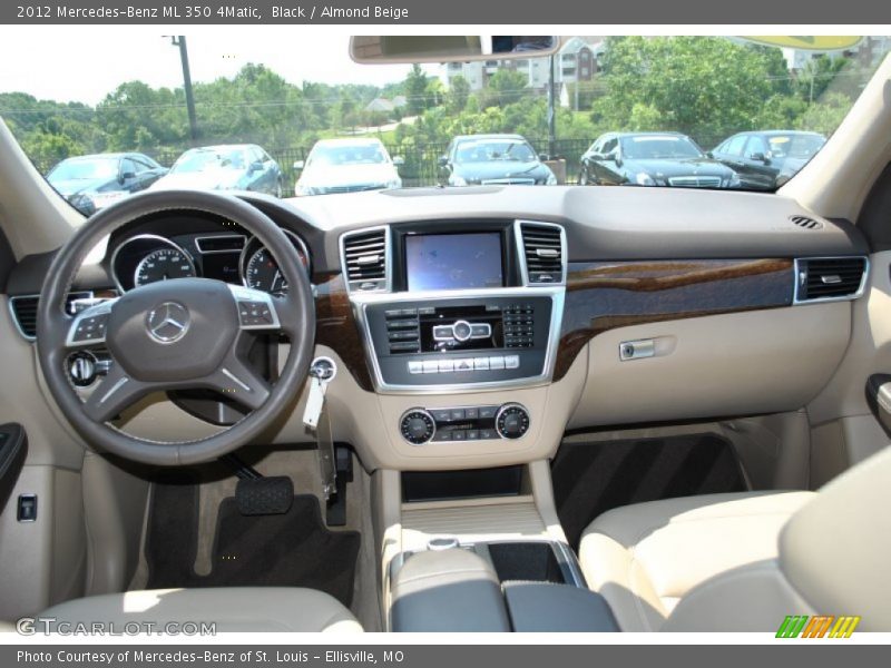 Black / Almond Beige 2012 Mercedes-Benz ML 350 4Matic