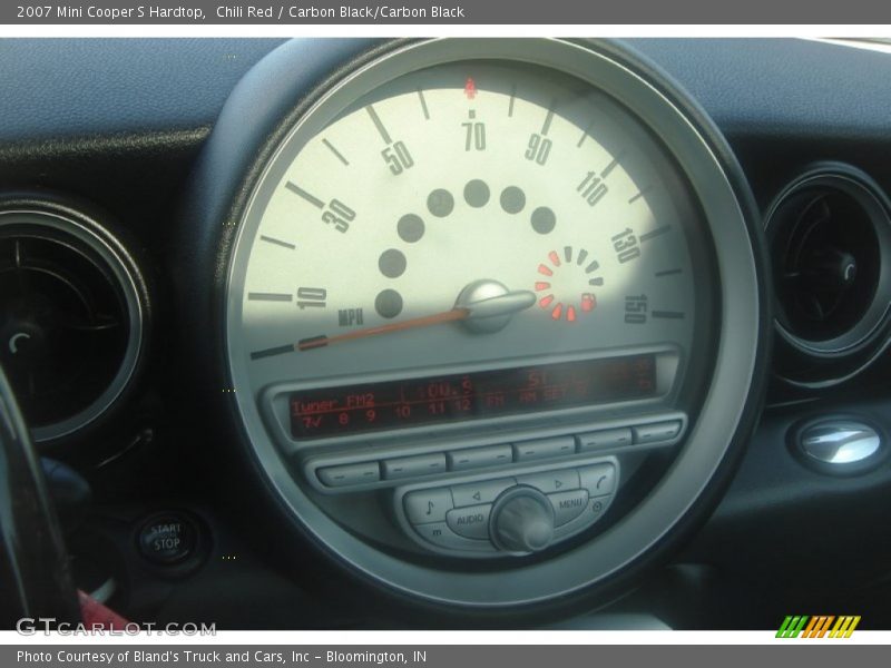 Chili Red / Carbon Black/Carbon Black 2007 Mini Cooper S Hardtop