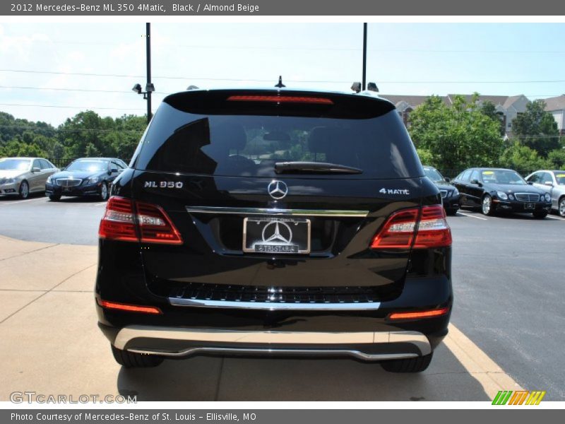 Black / Almond Beige 2012 Mercedes-Benz ML 350 4Matic