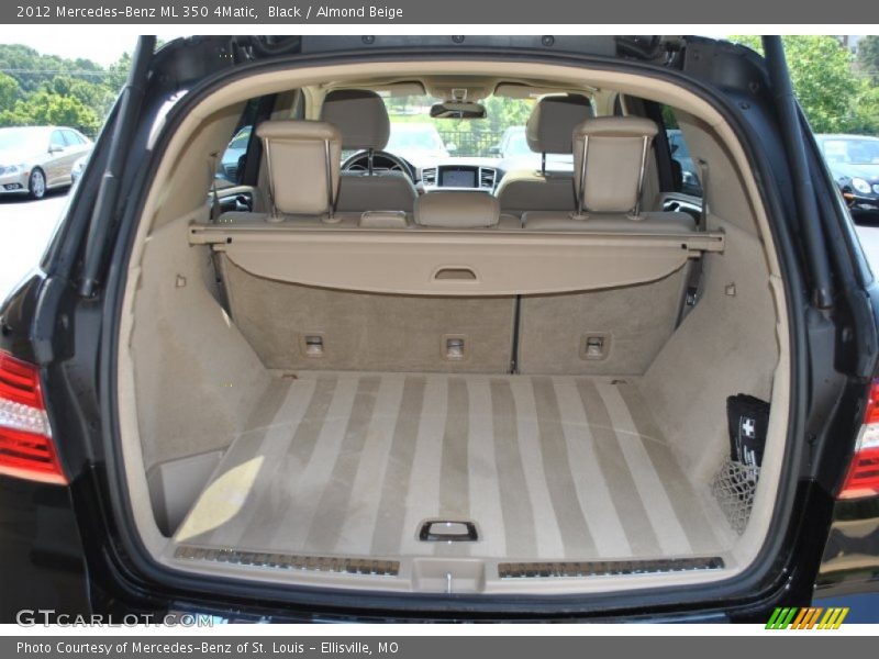 Black / Almond Beige 2012 Mercedes-Benz ML 350 4Matic