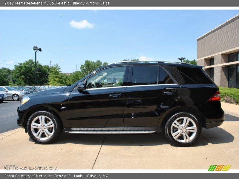 Black / Almond Beige 2012 Mercedes-Benz ML 350 4Matic