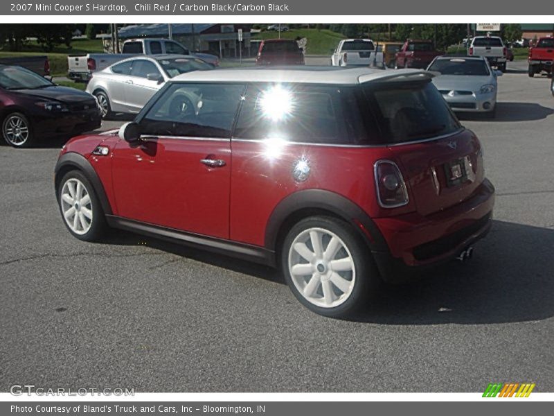 Chili Red / Carbon Black/Carbon Black 2007 Mini Cooper S Hardtop