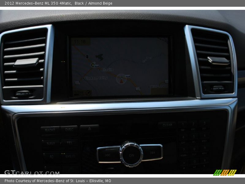 Black / Almond Beige 2012 Mercedes-Benz ML 350 4Matic