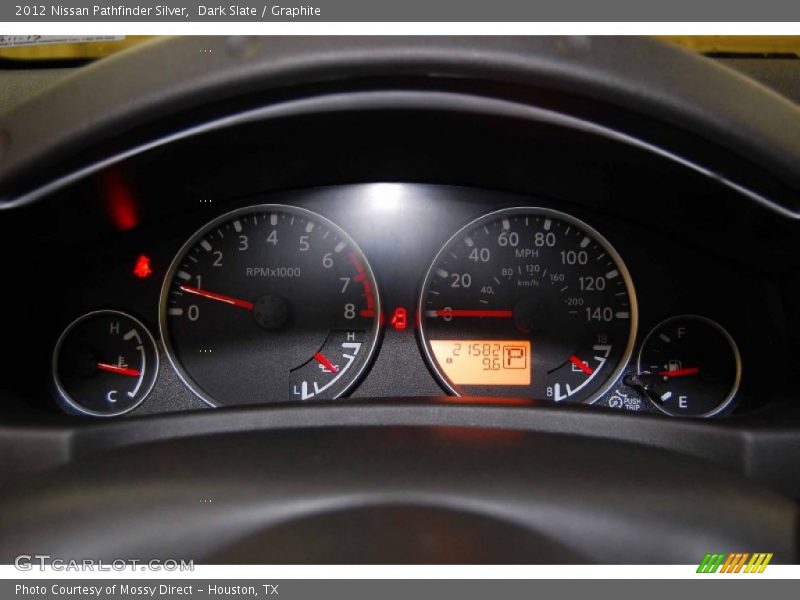 Dark Slate / Graphite 2012 Nissan Pathfinder Silver