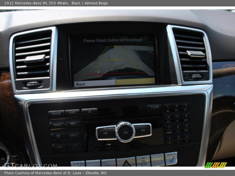 Black / Almond Beige 2012 Mercedes-Benz ML 350 4Matic