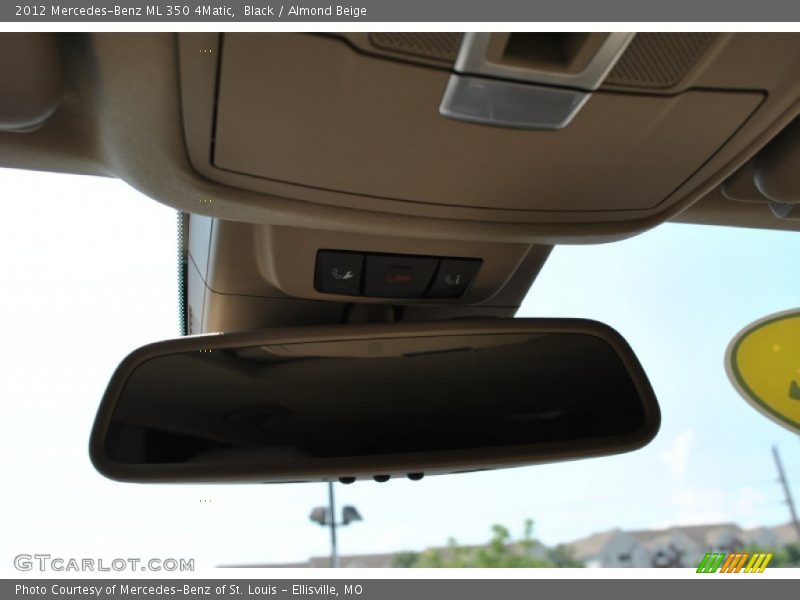Black / Almond Beige 2012 Mercedes-Benz ML 350 4Matic