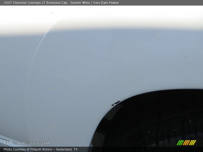 Summit White / Very Dark Pewter 2007 Chevrolet Colorado LT Extended Cab