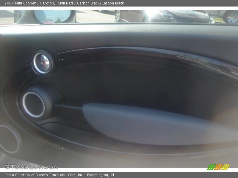 Chili Red / Carbon Black/Carbon Black 2007 Mini Cooper S Hardtop
