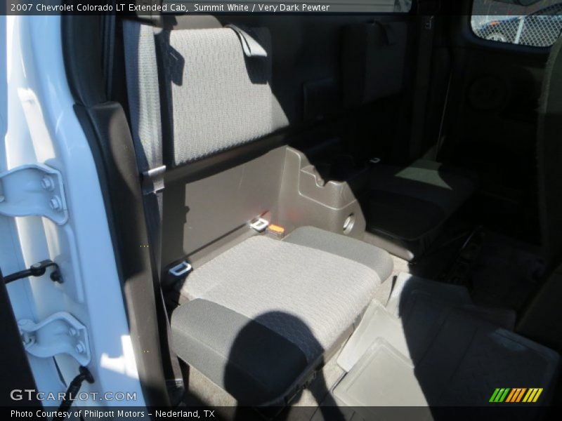 Summit White / Very Dark Pewter 2007 Chevrolet Colorado LT Extended Cab