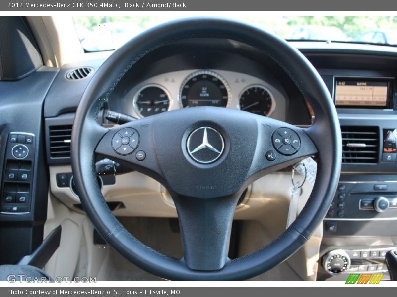 Black / Almond/Black 2012 Mercedes-Benz GLK 350 4Matic