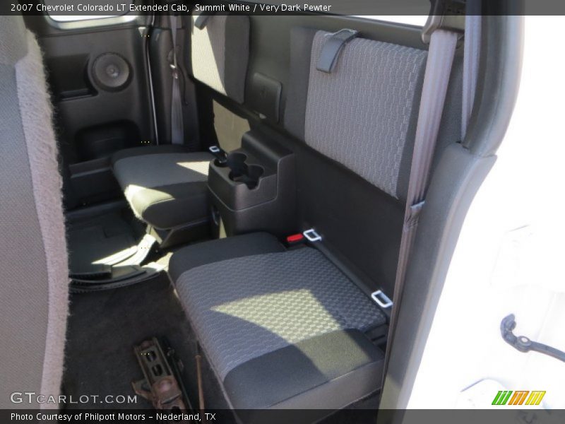 Summit White / Very Dark Pewter 2007 Chevrolet Colorado LT Extended Cab
