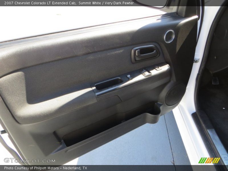 Summit White / Very Dark Pewter 2007 Chevrolet Colorado LT Extended Cab