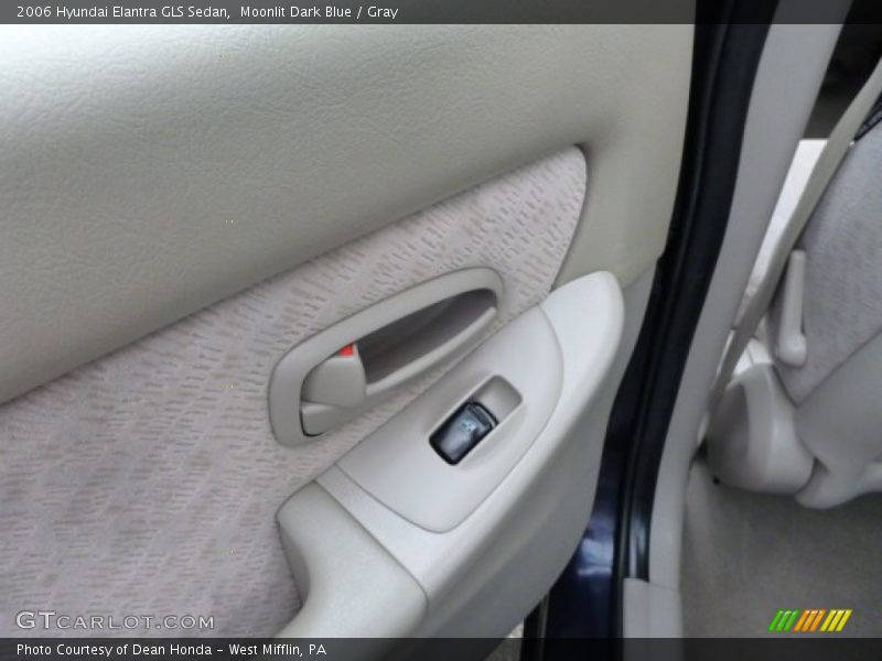 Moonlit Dark Blue / Gray 2006 Hyundai Elantra GLS Sedan
