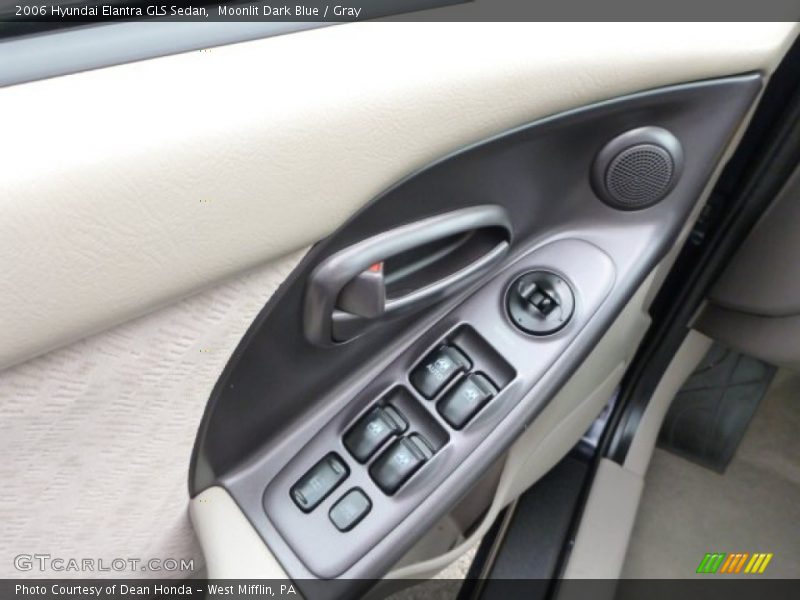 Moonlit Dark Blue / Gray 2006 Hyundai Elantra GLS Sedan