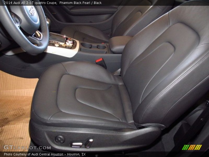 Phantom Black Pearl / Black 2014 Audi A5 2.0T quattro Coupe