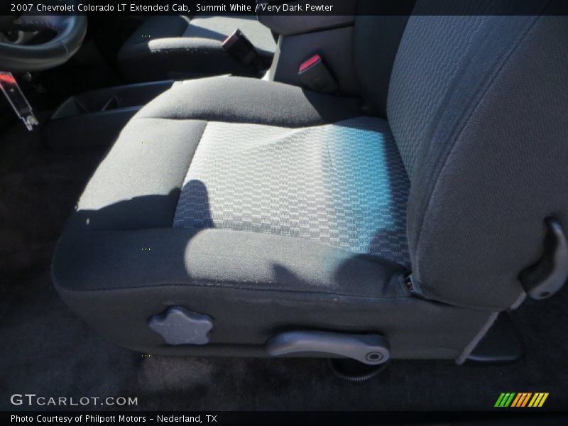 Summit White / Very Dark Pewter 2007 Chevrolet Colorado LT Extended Cab