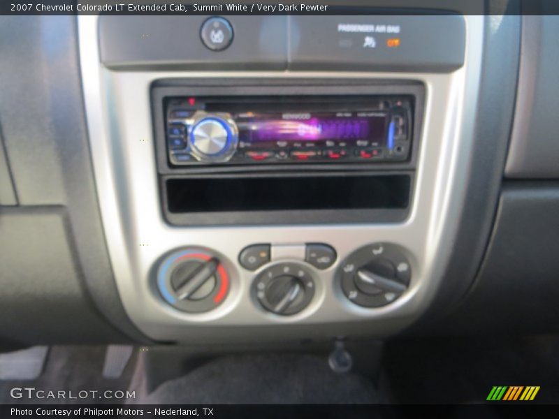 Summit White / Very Dark Pewter 2007 Chevrolet Colorado LT Extended Cab