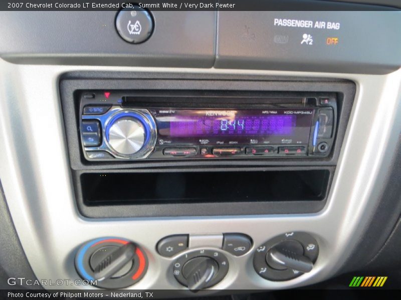 Summit White / Very Dark Pewter 2007 Chevrolet Colorado LT Extended Cab