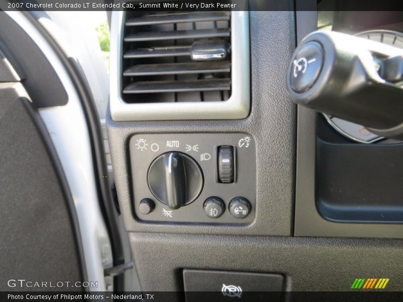Summit White / Very Dark Pewter 2007 Chevrolet Colorado LT Extended Cab