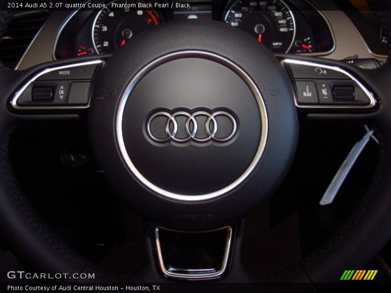 Phantom Black Pearl / Black 2014 Audi A5 2.0T quattro Coupe