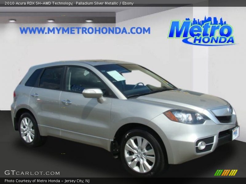 Palladium Silver Metallic / Ebony 2010 Acura RDX SH-AWD Technology