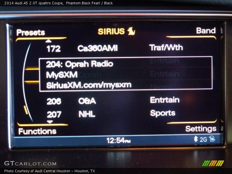 Phantom Black Pearl / Black 2014 Audi A5 2.0T quattro Coupe