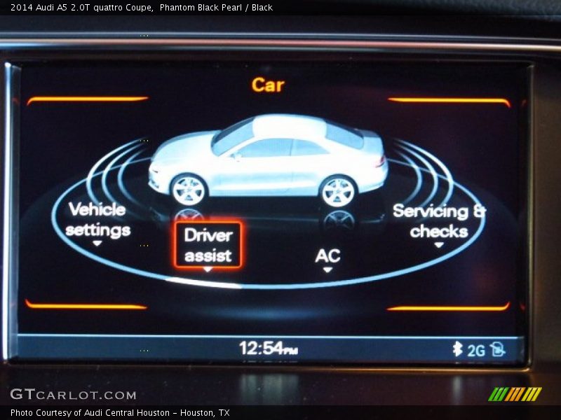 Phantom Black Pearl / Black 2014 Audi A5 2.0T quattro Coupe