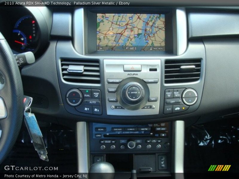 Palladium Silver Metallic / Ebony 2010 Acura RDX SH-AWD Technology