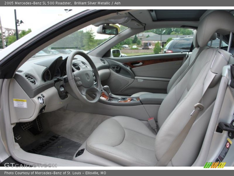  2005 SL 500 Roadster Ash Interior