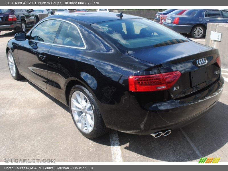 Brilliant Black / Black 2014 Audi A5 2.0T quattro Coupe