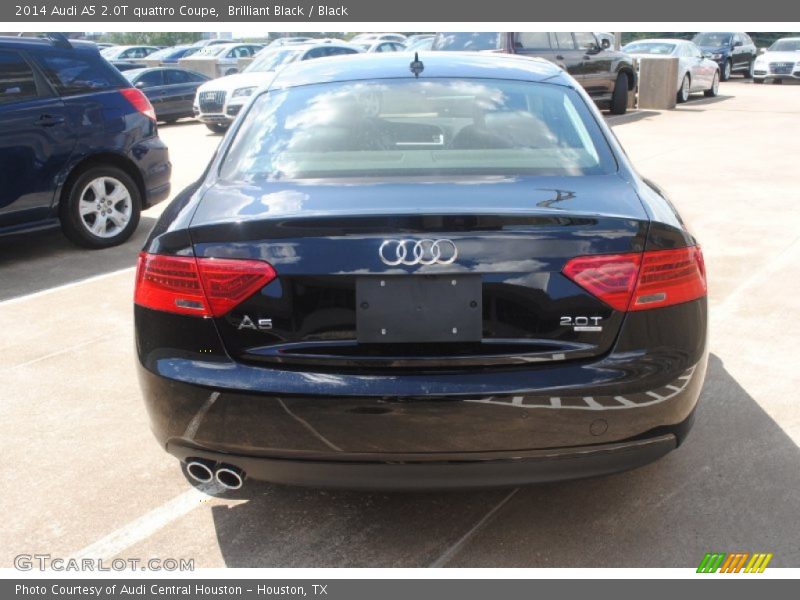 Brilliant Black / Black 2014 Audi A5 2.0T quattro Coupe