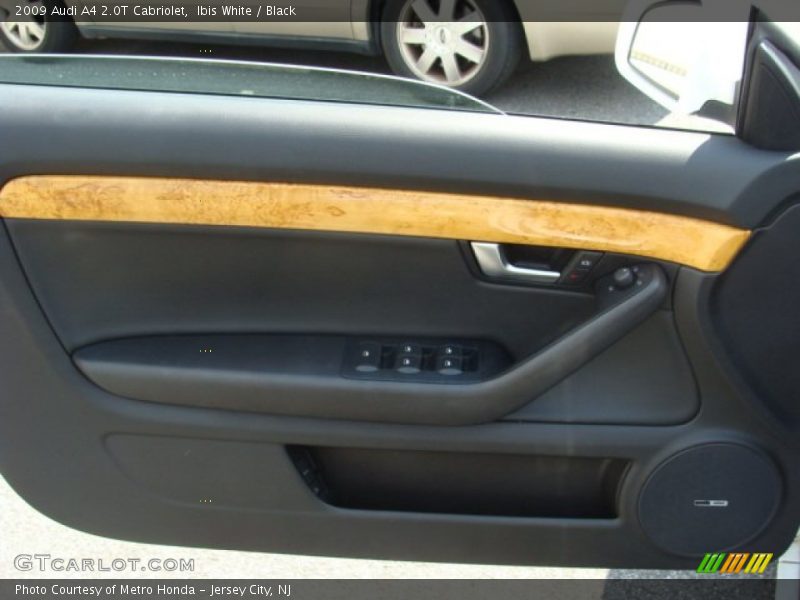 Ibis White / Black 2009 Audi A4 2.0T Cabriolet