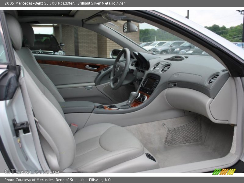 Front Seat of 2005 SL 500 Roadster