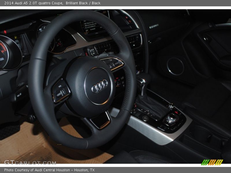 Brilliant Black / Black 2014 Audi A5 2.0T quattro Coupe