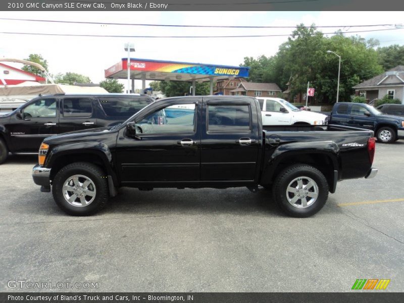 Onyx Black / Ebony 2010 GMC Canyon SLE Crew Cab