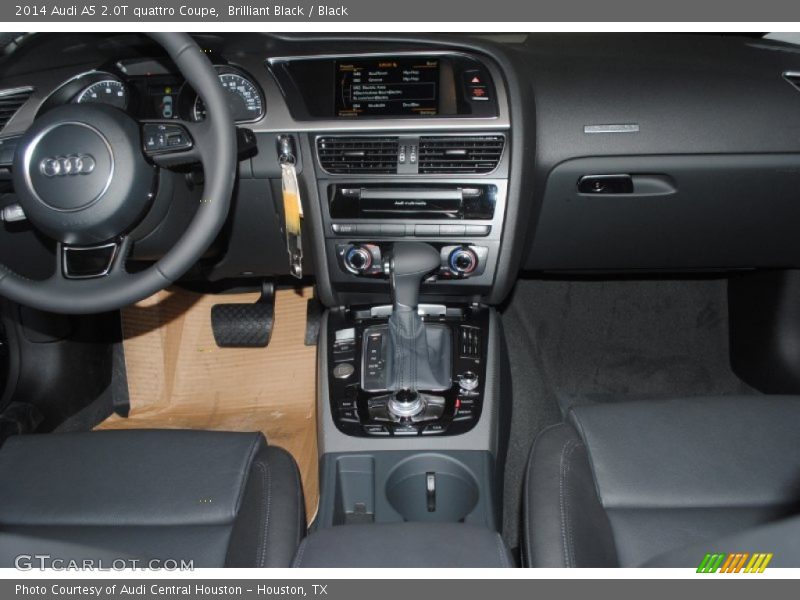 Brilliant Black / Black 2014 Audi A5 2.0T quattro Coupe