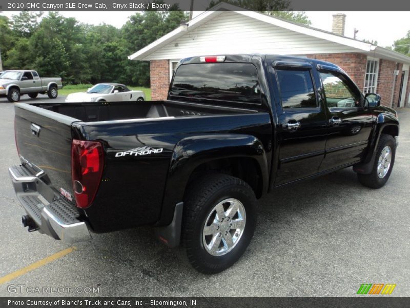 Onyx Black / Ebony 2010 GMC Canyon SLE Crew Cab