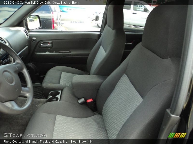 Front Seat of 2010 Canyon SLE Crew Cab