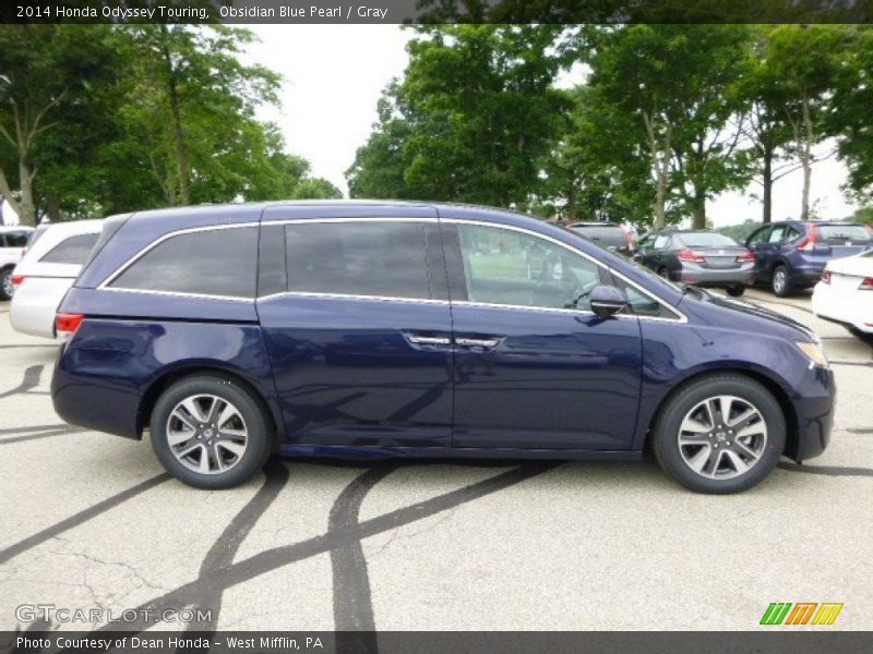  2014 Odyssey Touring Obsidian Blue Pearl