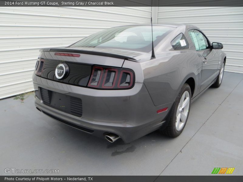 Sterling Gray / Charcoal Black 2014 Ford Mustang GT Coupe