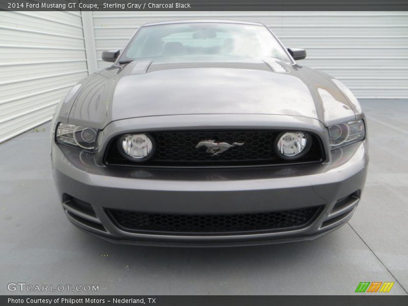 Sterling Gray / Charcoal Black 2014 Ford Mustang GT Coupe