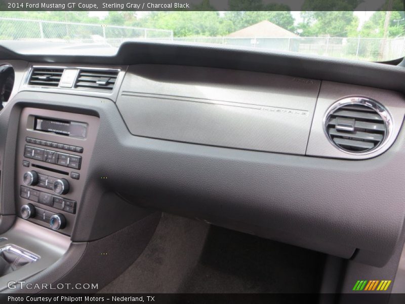 Sterling Gray / Charcoal Black 2014 Ford Mustang GT Coupe