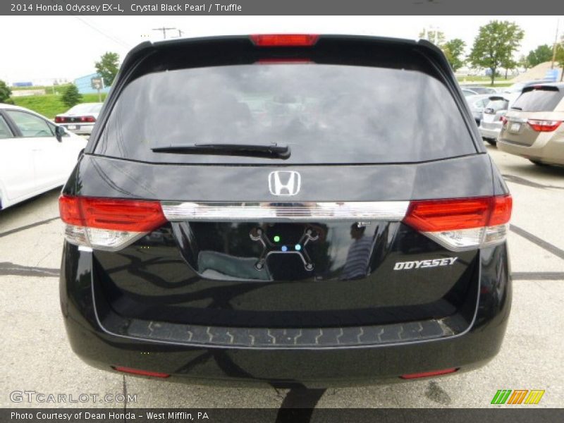 Crystal Black Pearl / Truffle 2014 Honda Odyssey EX-L