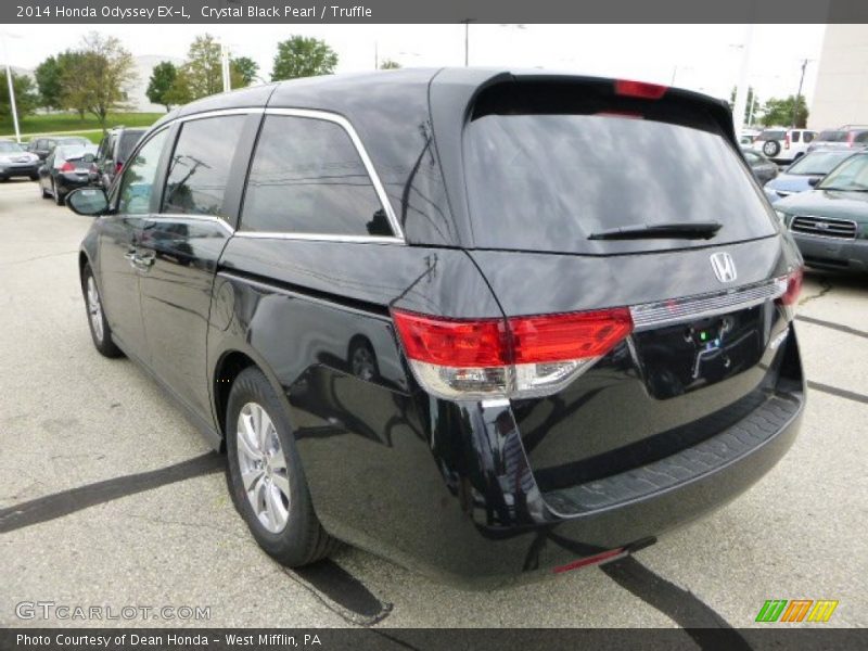 Crystal Black Pearl / Truffle 2014 Honda Odyssey EX-L