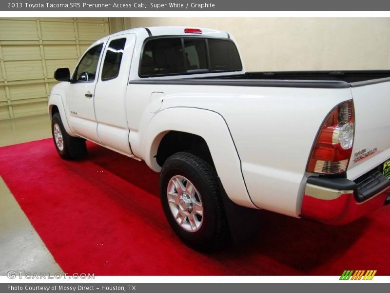 Super White / Graphite 2013 Toyota Tacoma SR5 Prerunner Access Cab