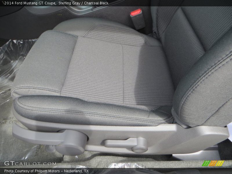 Sterling Gray / Charcoal Black 2014 Ford Mustang GT Coupe