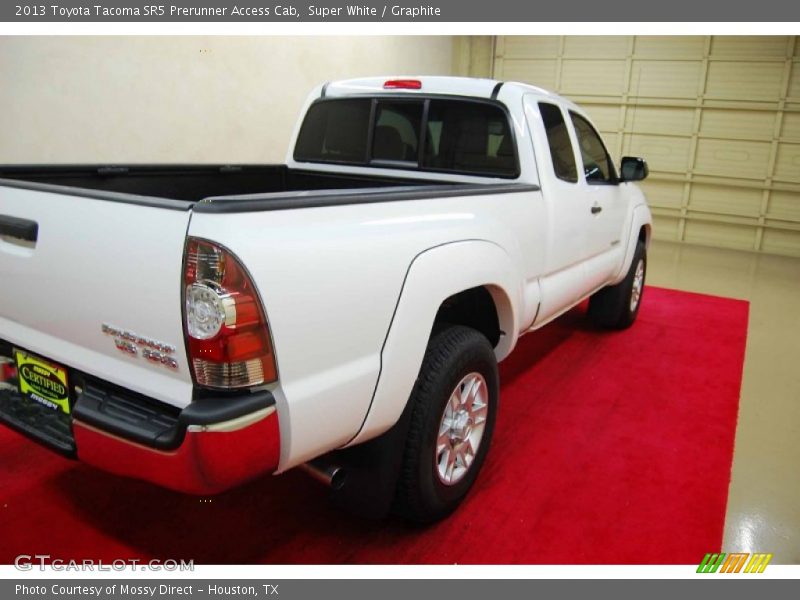Super White / Graphite 2013 Toyota Tacoma SR5 Prerunner Access Cab