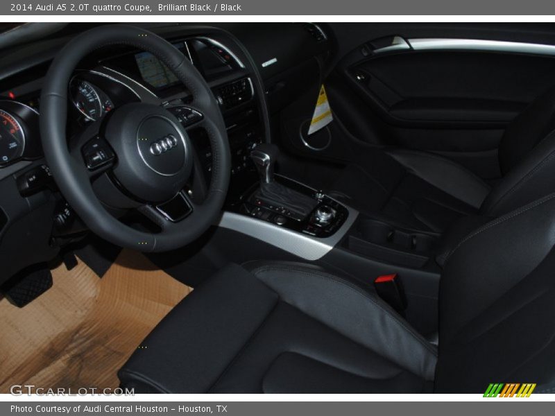 Brilliant Black / Black 2014 Audi A5 2.0T quattro Coupe