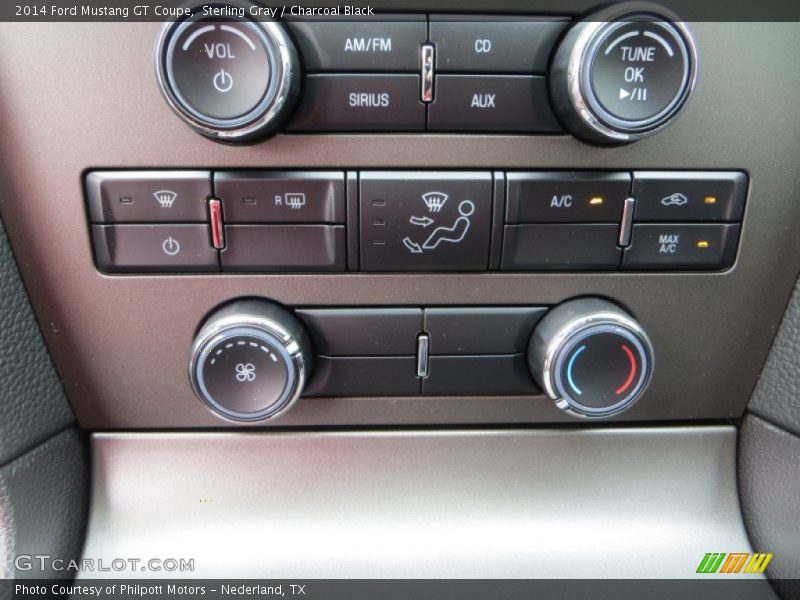 Sterling Gray / Charcoal Black 2014 Ford Mustang GT Coupe